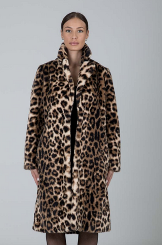 Bowie Coat | Leopard