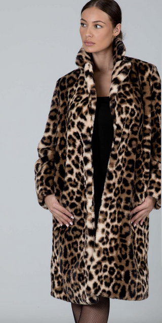 Bowie Coat | Leopard