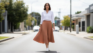 The Ultimate Guide to Styling the Pleated Midi Skirt in Australia