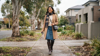 Denim Skirt Outfits for Winter: Stylish Layers for Cold Days