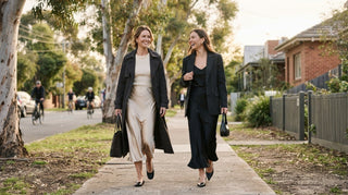 Outfit Ideas for Bias Cut Skirts with Flats and Heels