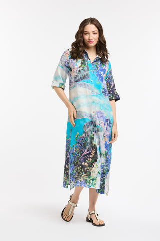 Amalfi Dress | Turquoise