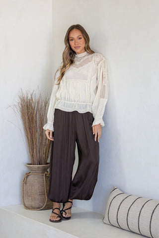 Lolita Lace Blouse | Cream