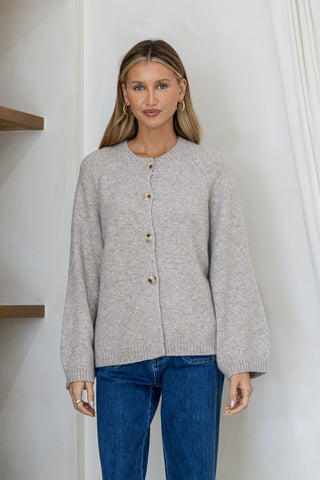 Kelly Cardigan | Warm Beige