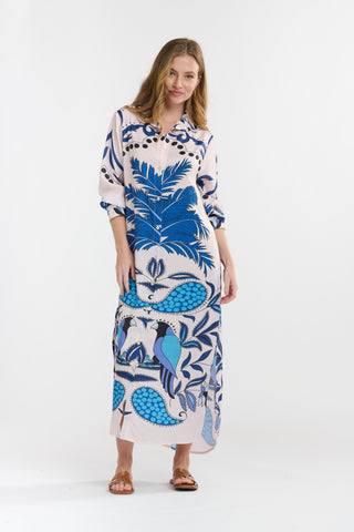 Shayli Dress | Caribbean Parrot Blue