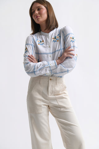 Carol Shirt | Coconut White