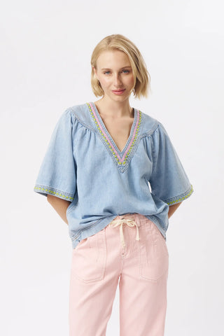 Renee Top | Sky Blue