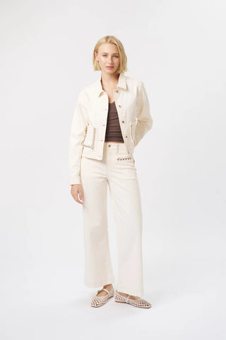 Mila Jacket | Ecru
