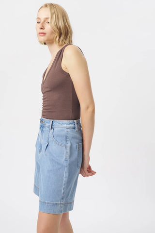 Bijou Short | Cord Light Blue