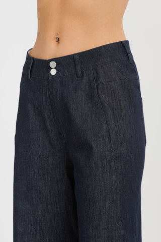 Mayfair Denim Pants | Dark Denim