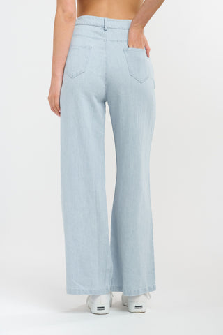 Celeste Tencel Pant | Ice Blue