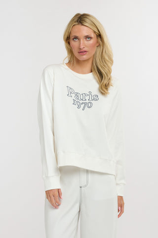 Paris Sweat | White