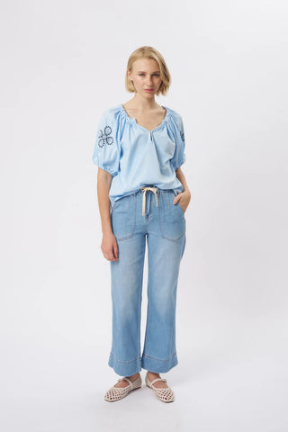 Sofia Pant | Sky Blue