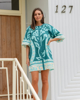 Montego Dress | Moroccan Mosaic