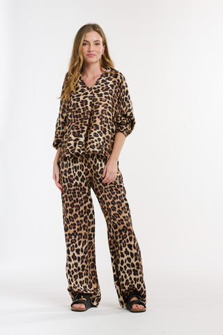 Monroe Batwing Shirt | Leopard