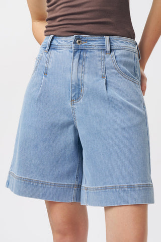 Bijou Short | Cord Light Blue