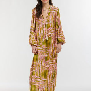 Billow Dress | Crocodile Print