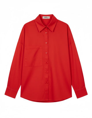 Cotton Shirt | Red