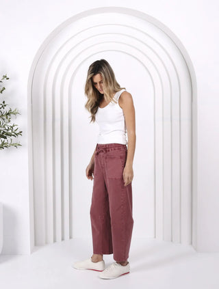 Leo Barrel Jeans | Sunset