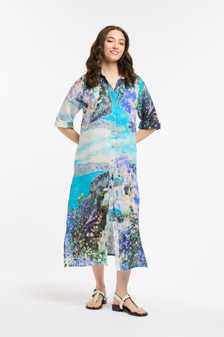 Amalfi Dress | Turquoise