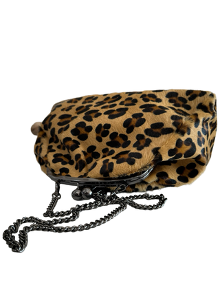 Ria | Leopard Print Clutch Bag