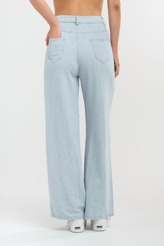 Celeste Tencel Pant | Ice Blue