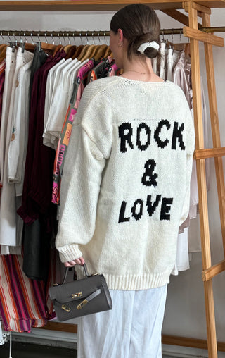Rock & Love Cardi | Cream