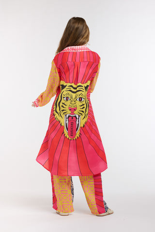 Samantha Dress | Brazil Tiger Print