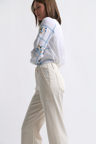 Celeste Pant - Ecru