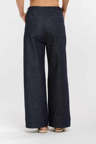 Mayfair Denim Pants | Dark Denim