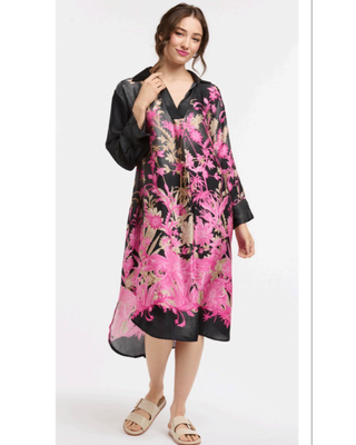 Bloom Kaftan Dress | Pink