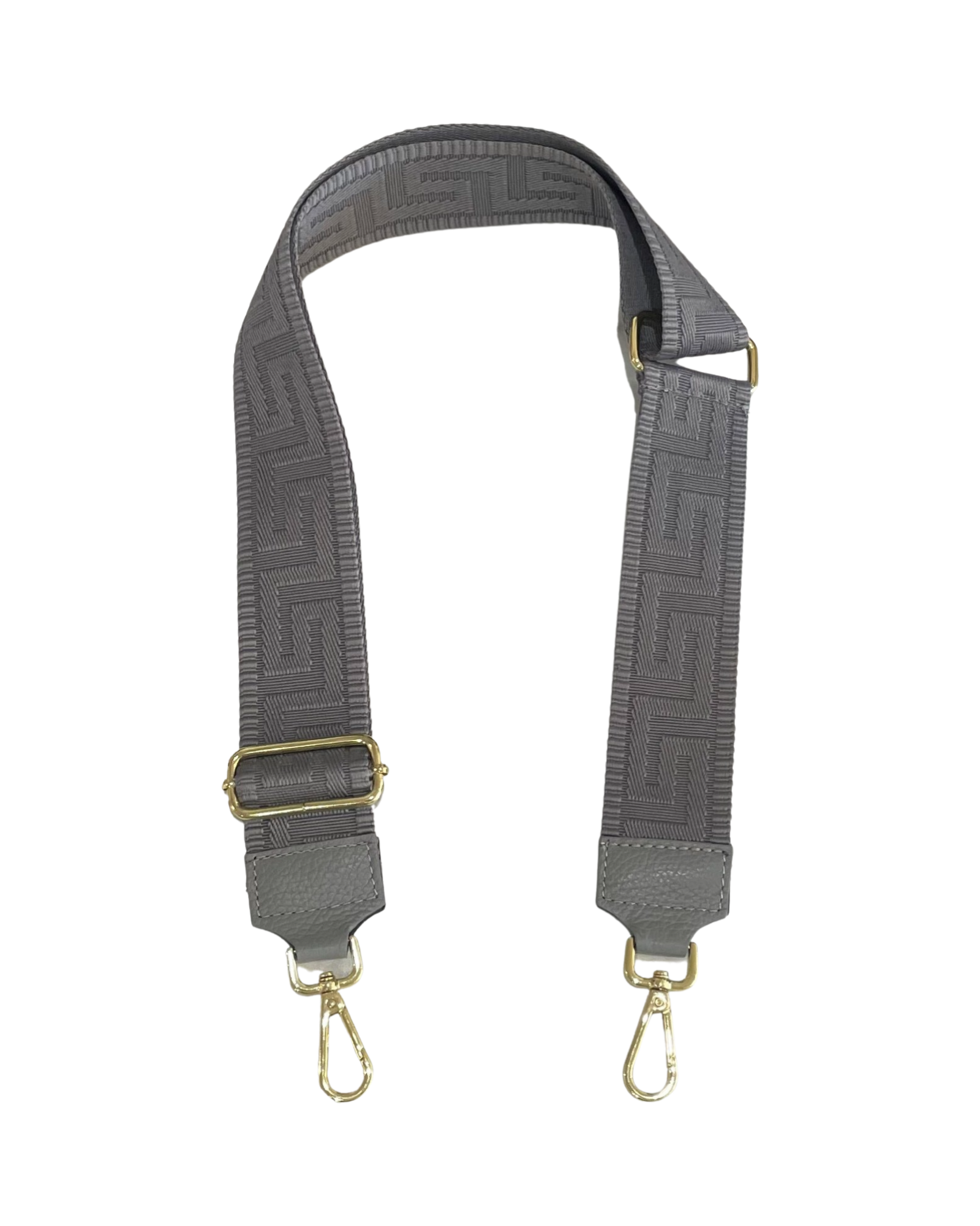 Bag Strap | Dove Grey Greek Keystone