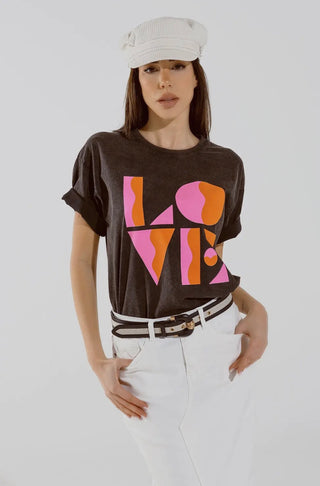 LOVE Tee Shirt | Black