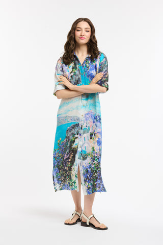 Amalfi Dress | Turquoise