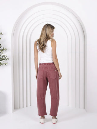 Leo Barrel Jeans | Sunset