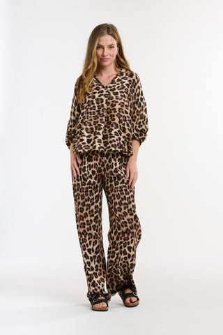 Monroe Batwing Shirt | Leopard