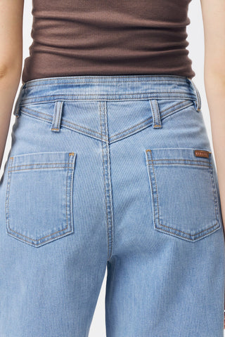 Bijou Short | Cord Light Blue