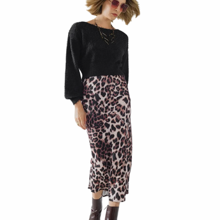 Frida Midi Skirt | Leopard | PRE ORDER