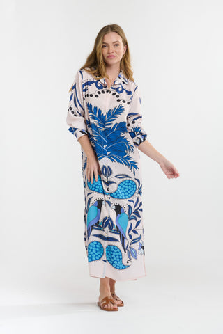 Shayli Dress | Caribbean Parrot Blue