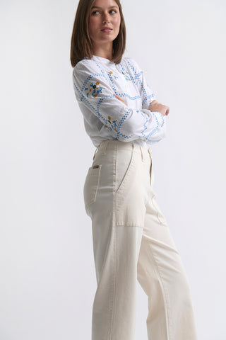 Carol Shirt | Coconut White