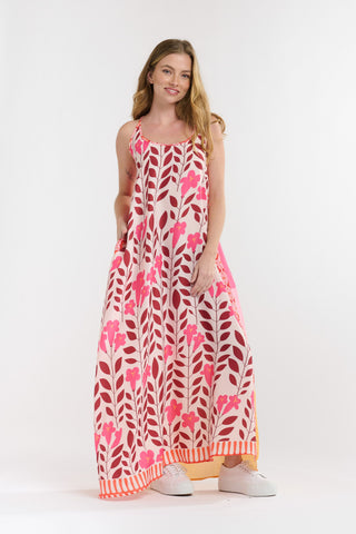 Melina Dress | Dancing Print