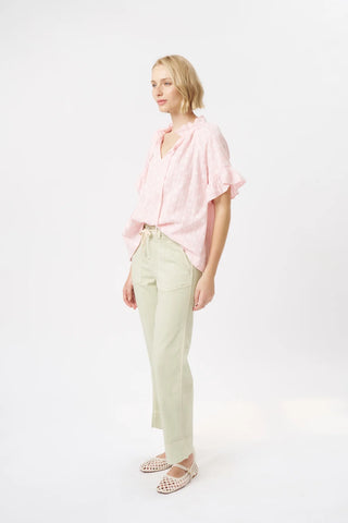 Sofia Pant | Pistachio Green