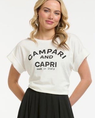 Campari and Capri | Black White