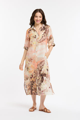 Amalfi Dress | Peach