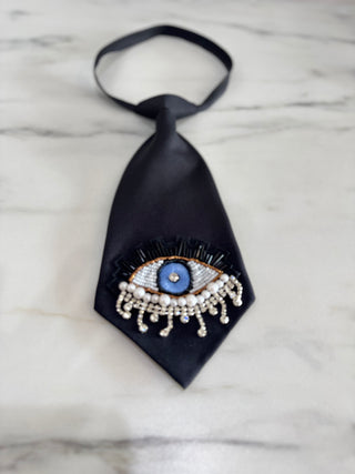 Evil Eye Tie | Black