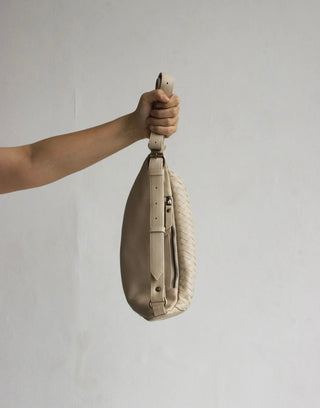 Atlas Woven  Bum Bag | Bone