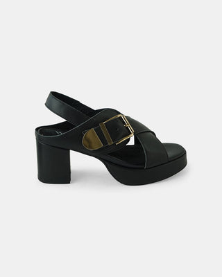 Hart Leather Heel | Black