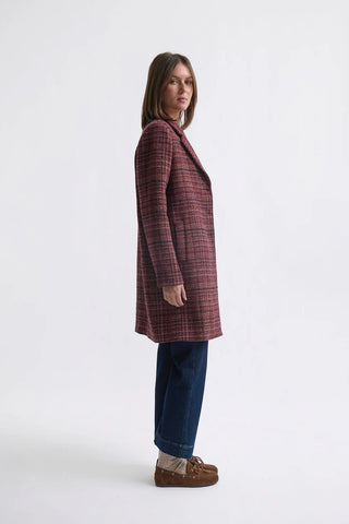 Kari Coat | Speckled Pink