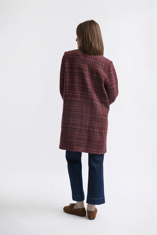 Kari Coat | Speckled Pink
