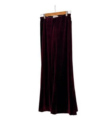 Velvet Pants | Plum